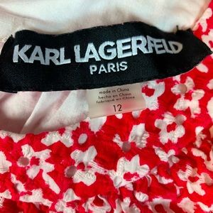 Karl Lagerfeld summer dress size 12 fits 8/10